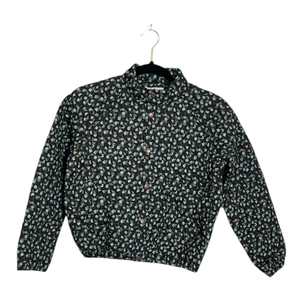 Amazon Floral Lightweight Puffer‎ Jacket Size Large (10) New With Tags